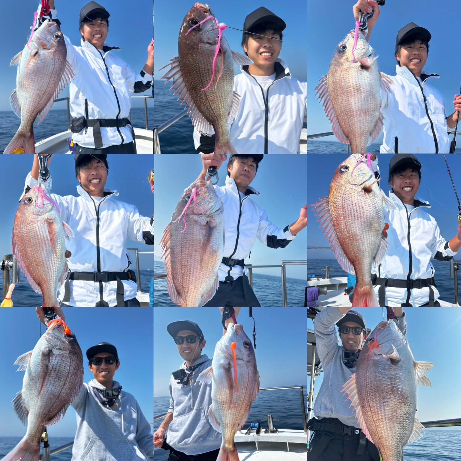 福井県沖ディープタイラバあいや～タコカーリー連日炸裂中