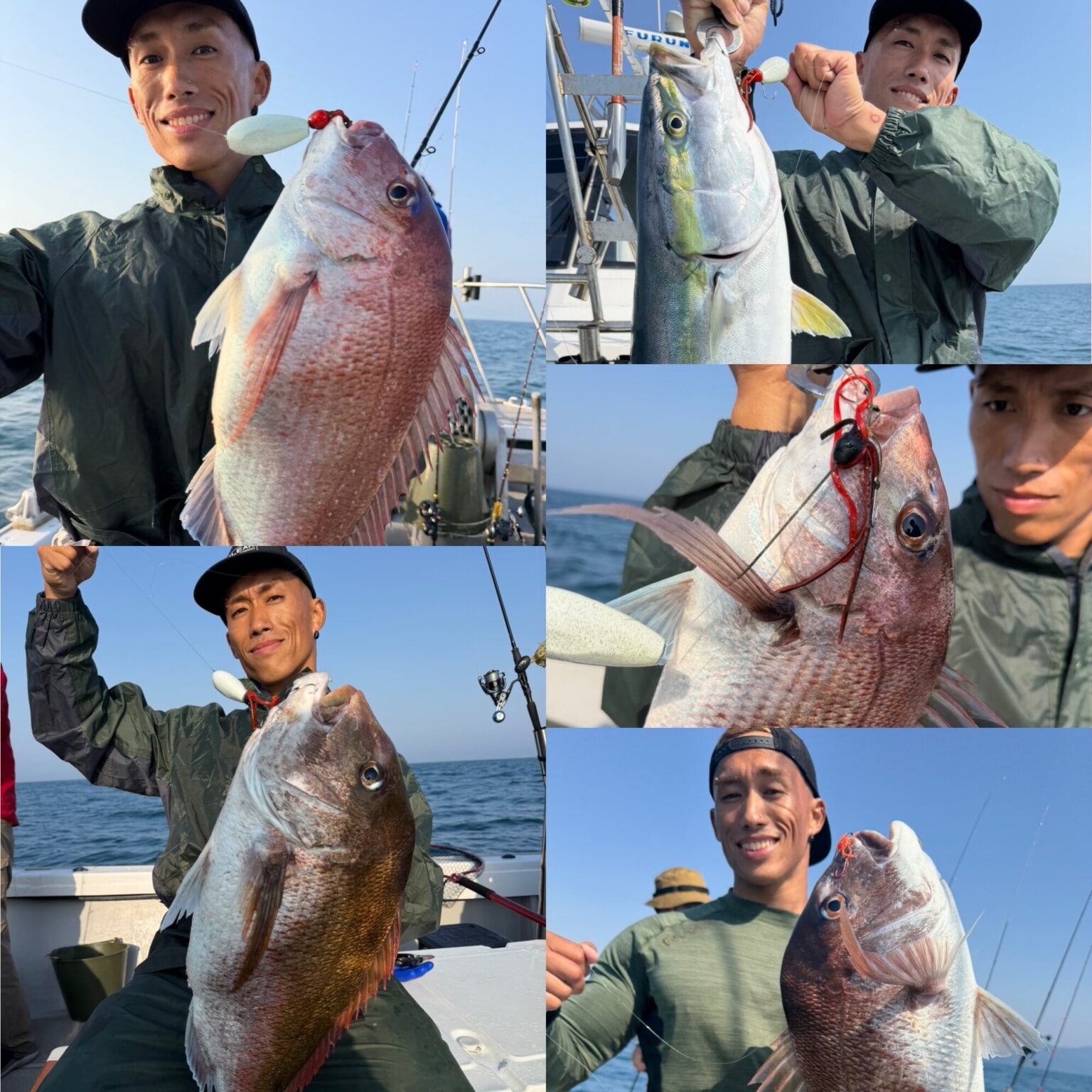 福井県沖ディープタイラバあいや～タコカーリー連日炸裂中