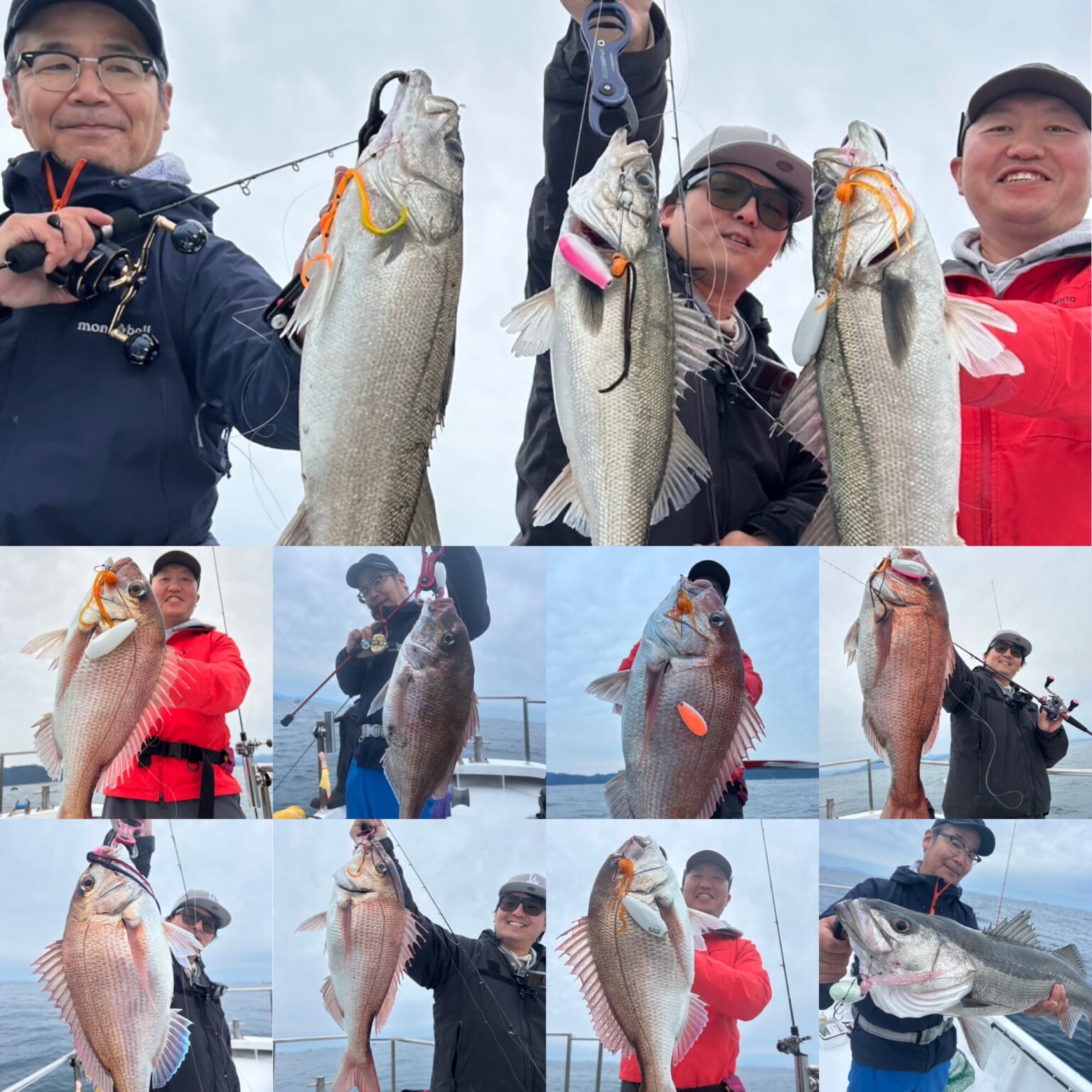 福井県沖ディープタイラバあいや～タコカーリー連日炸裂中